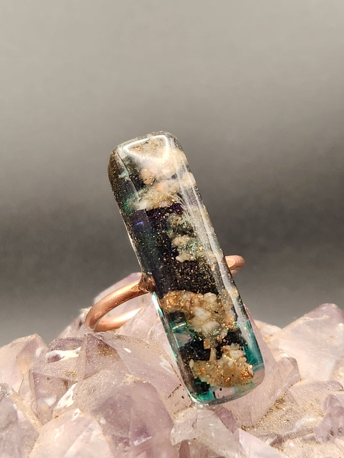 Piezoelectric Collection Bar Copper Ring