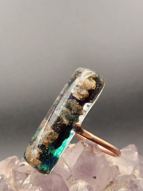 Piezoelectric Collection Bar Copper Ring