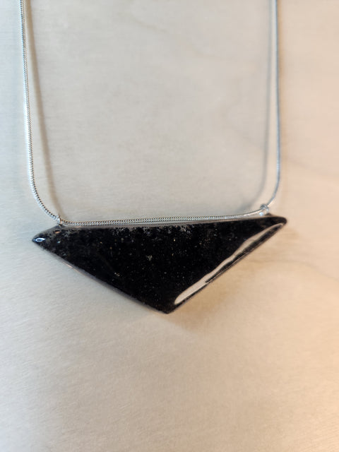 Third Eye — Full Enhydro Piezoelectric Triangle Necklace