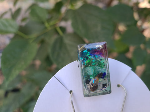 Third Eye Inner Light Full Enhydro Ring & Necklace Set