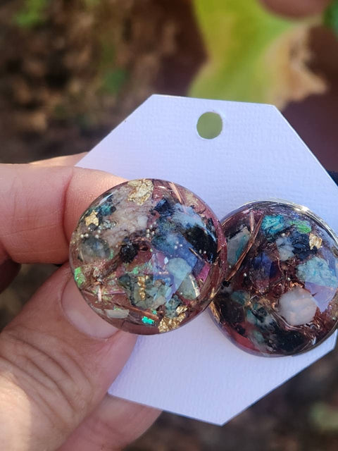 EMF Blocking Protective Shielding Copper-Glow Hair Tie Bracelet & Adjustable Ring Set | Orgone Piezoelectric | Serendipity Collection