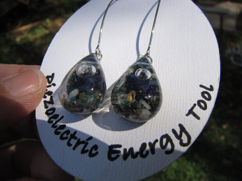 Serendipity Celestial Teardrop Full Enhydro Earrings