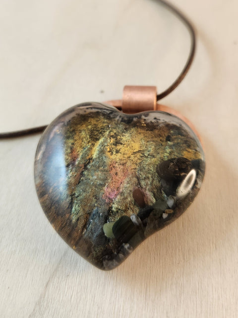 Redwood Love Enhydro Copper Piezoelectric Necklace