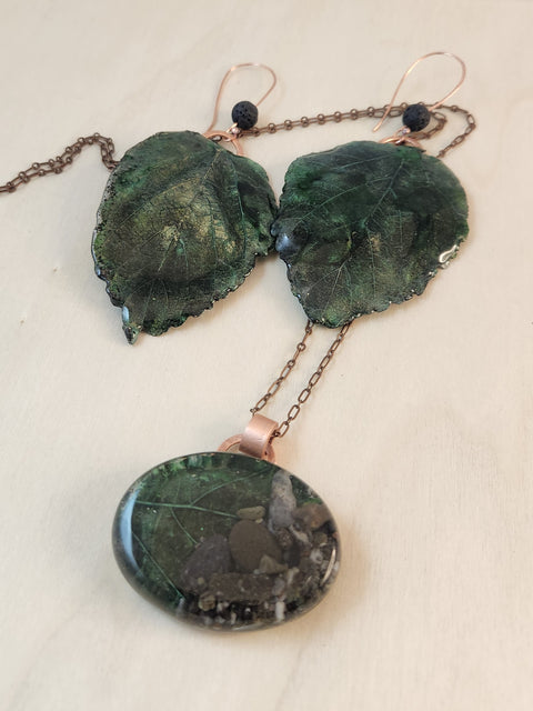 Redwood Eel River Leaf Enhydro Piezoelectric Set