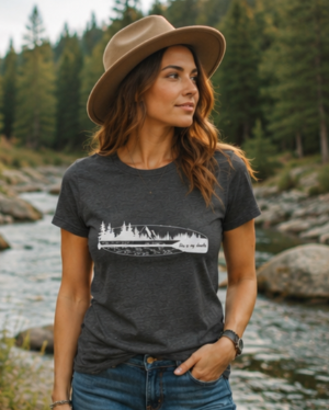 Women's "This Is My Church" T-Shirt — Spiritual Paddle Boarding Nature Tee