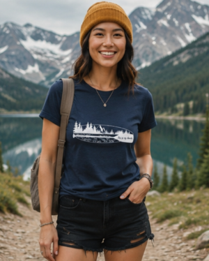 Women's "This Is My Church" T-Shirt — Spiritual Paddle Boarding Nature Tee