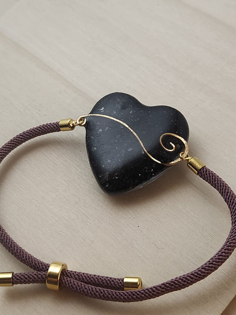 Full Enhydro Heart Bracelet – Piezoelectric Collection