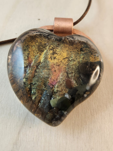Redwood Love Enhydro Copper Piezoelectric Necklace