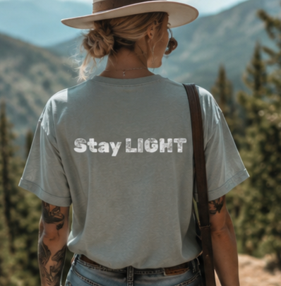 No Light Without the Dark T-Shirt — Spiritual Metaphysical Tee