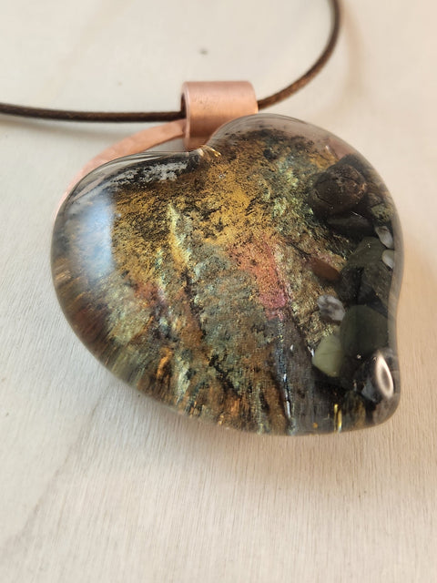 Redwood Love Enhydro Copper Piezoelectric Necklace