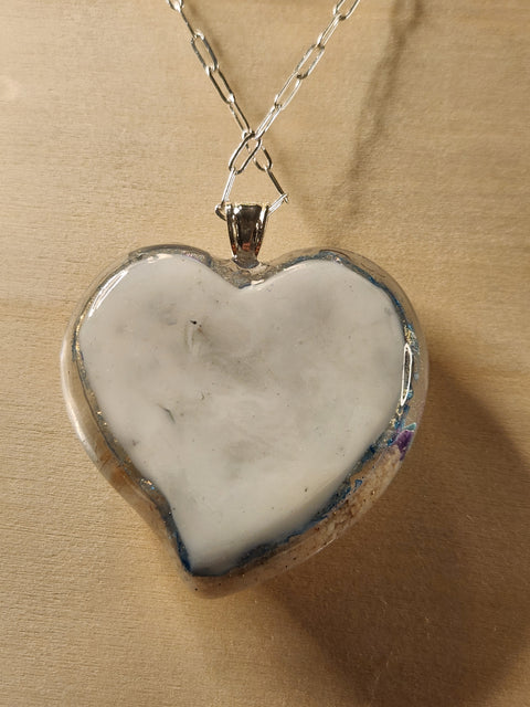 Queen of Hearts | Sacred Heart Collection – Ocean Sanctuary XXL Full Enhydro Pendant