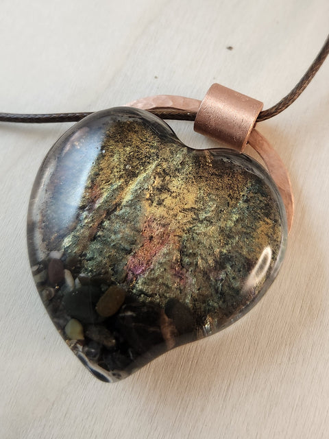 Redwood Love Enhydro Copper Piezoelectric Necklace